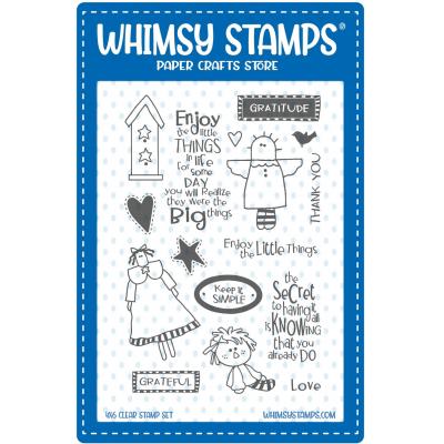 Whimsy Stamps Stempel - Prim Little Things